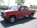 1987 Red Ford Ranger STX SuperCab 4x4  photo #5