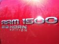 2006 Inferno Red Crystal Pearl Dodge Ram 1500 Big Horn Edition Quad Cab  photo #3