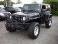 2007 Black Jeep Wrangler X 4x4  photo #1