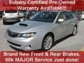 Spark Silver Metallic - Impreza WRX Sedan Photo No. 1