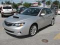 2008 Spark Silver Metallic Subaru Impreza WRX Sedan  photo #2