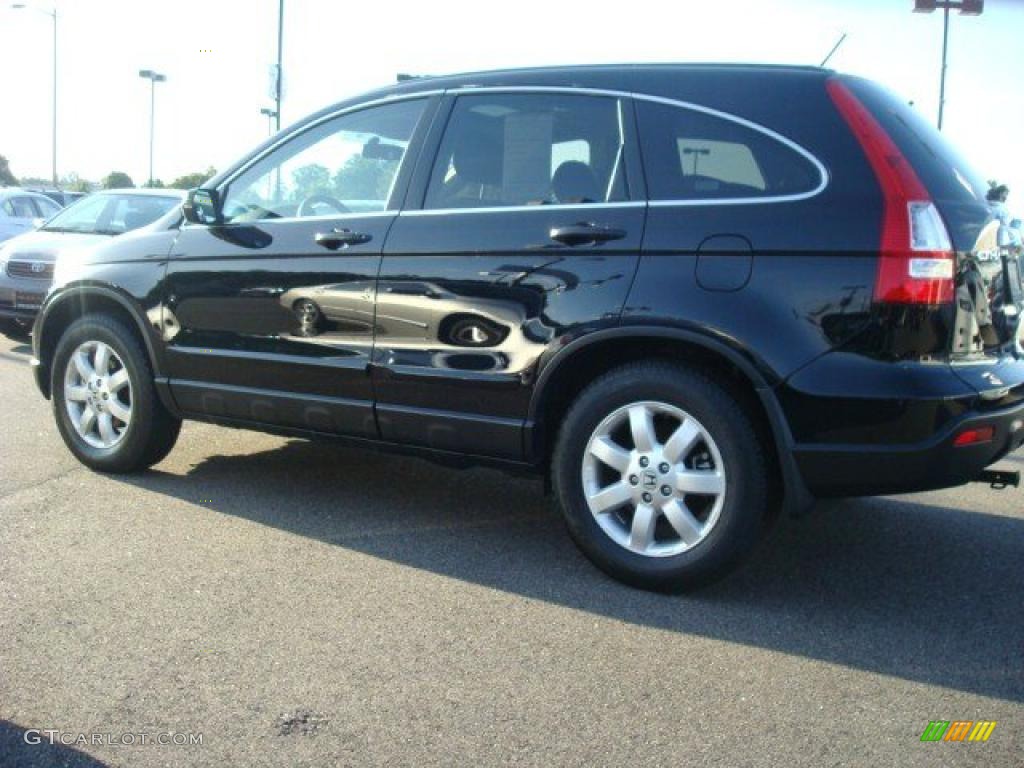 2008 CR-V EX - Nighthawk Black Pearl / Black photo #3