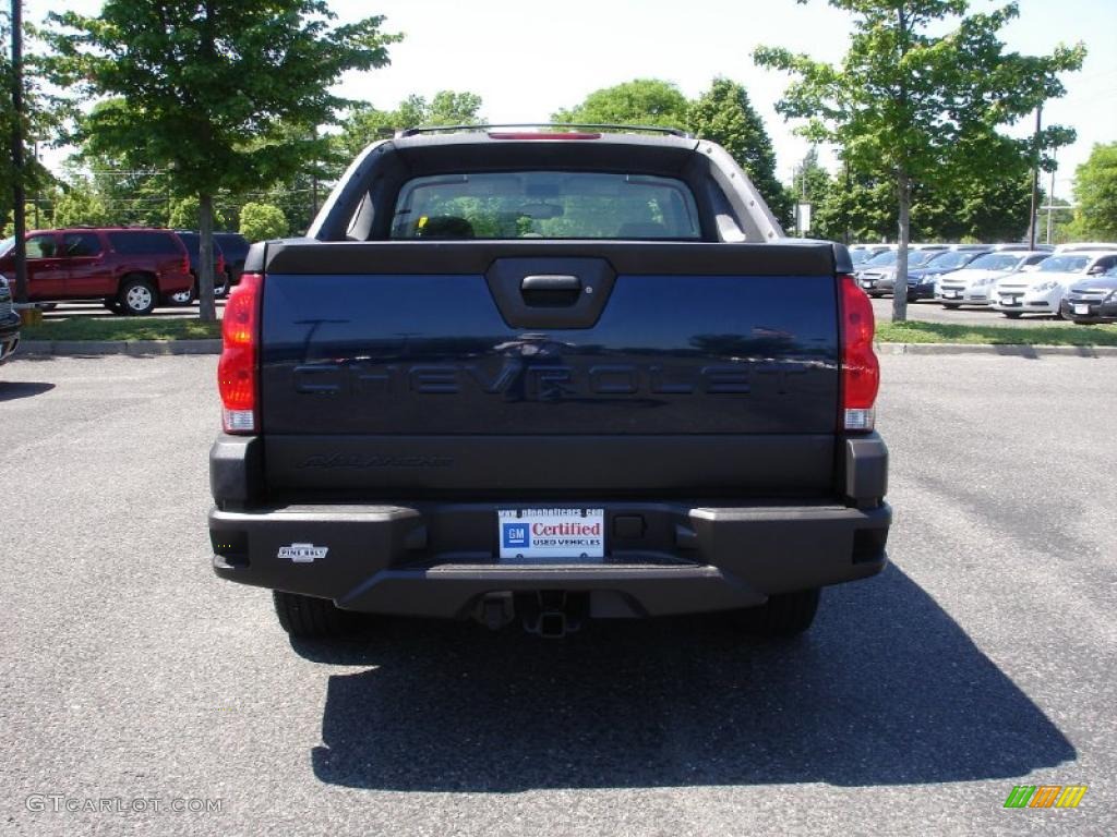 2006 Avalanche LS 4x4 - Dark Blue Metallic / Gray/Dark Charcoal photo #5
