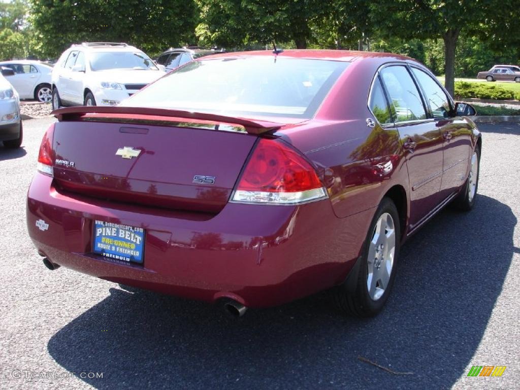 2006 Impala SS - Sport Red Metallic / Ebony Black photo #4