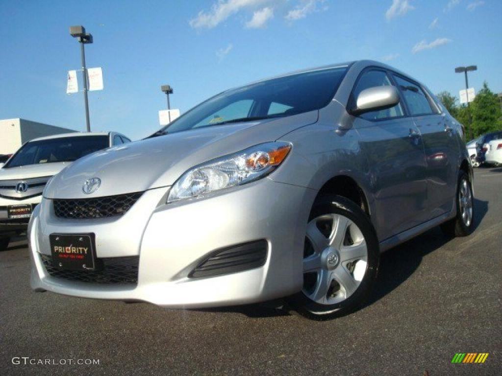 Classic Silver Metallic Toyota Matrix