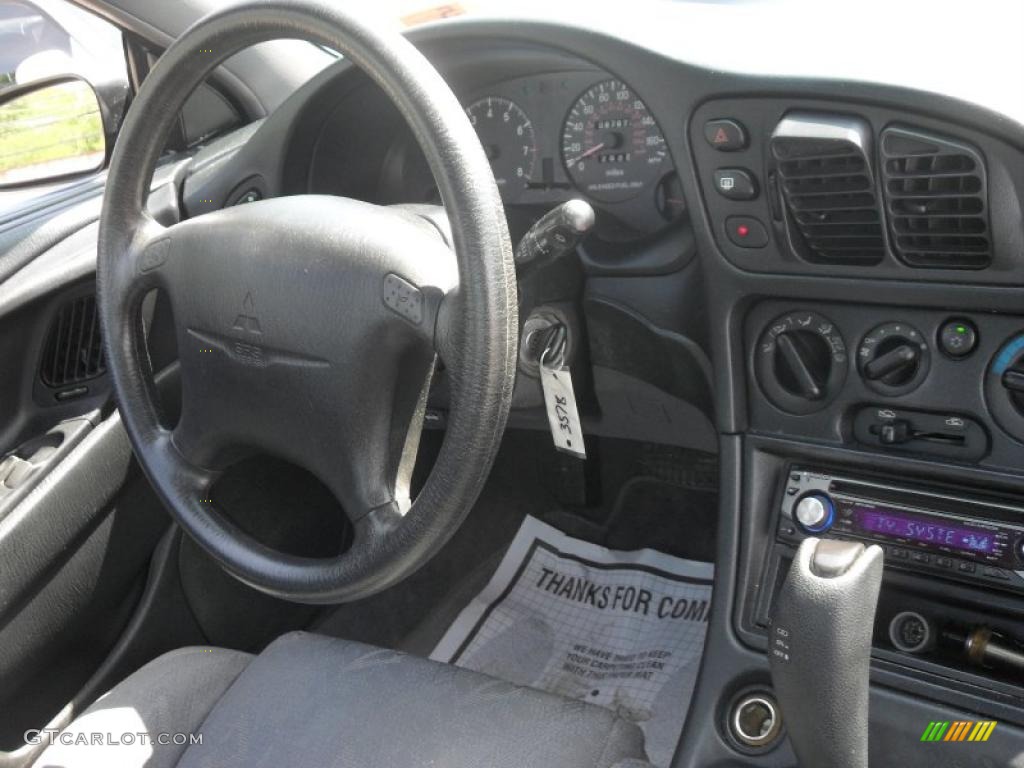 1999 Eclipse RS Coupe - Kalapana Black / Gray photo #12