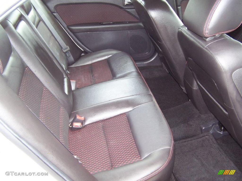 2009 Fusion SE - White Suede / Charcoal Black photo #15