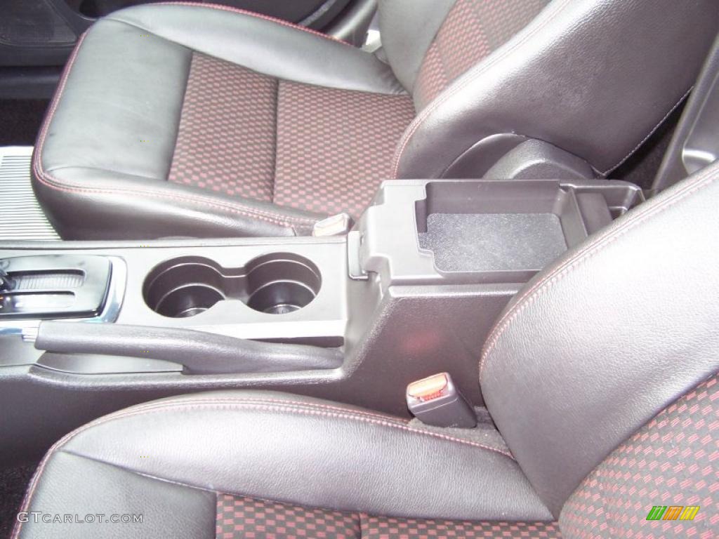 2009 Fusion SE - White Suede / Charcoal Black photo #23