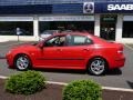 2007 Laser Red Saab 9-3 2.0T Sport Sedan  photo #8