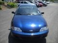 2001 Indigo Blue Metallic Chevrolet Cavalier LS Sedan  photo #2