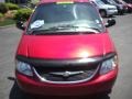 2002 Inferno Red Tinted Pearlcoat Chrysler Town & Country eL  photo #2