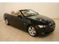 2008 Jet Black BMW 3 Series 328i Convertible  photo #1