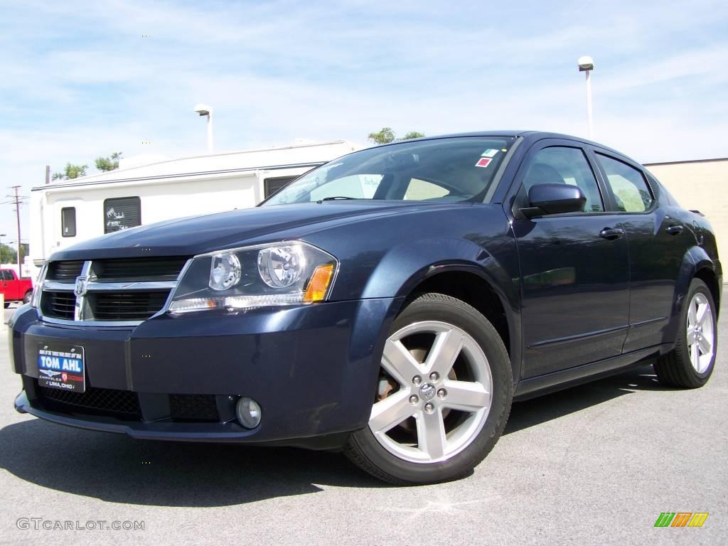 Modern Blue Pearl Dodge Avenger