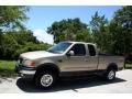 1999 Harvest Gold Metallic Ford F150 XLT Extended Cab 4x4  photo #2
