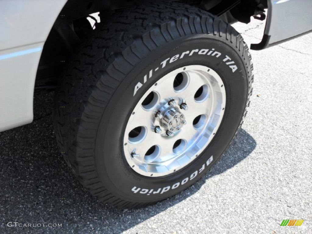 2005 F150 STX Regular Cab 4x4 - Silver Metallic / Medium Flint Grey photo #16