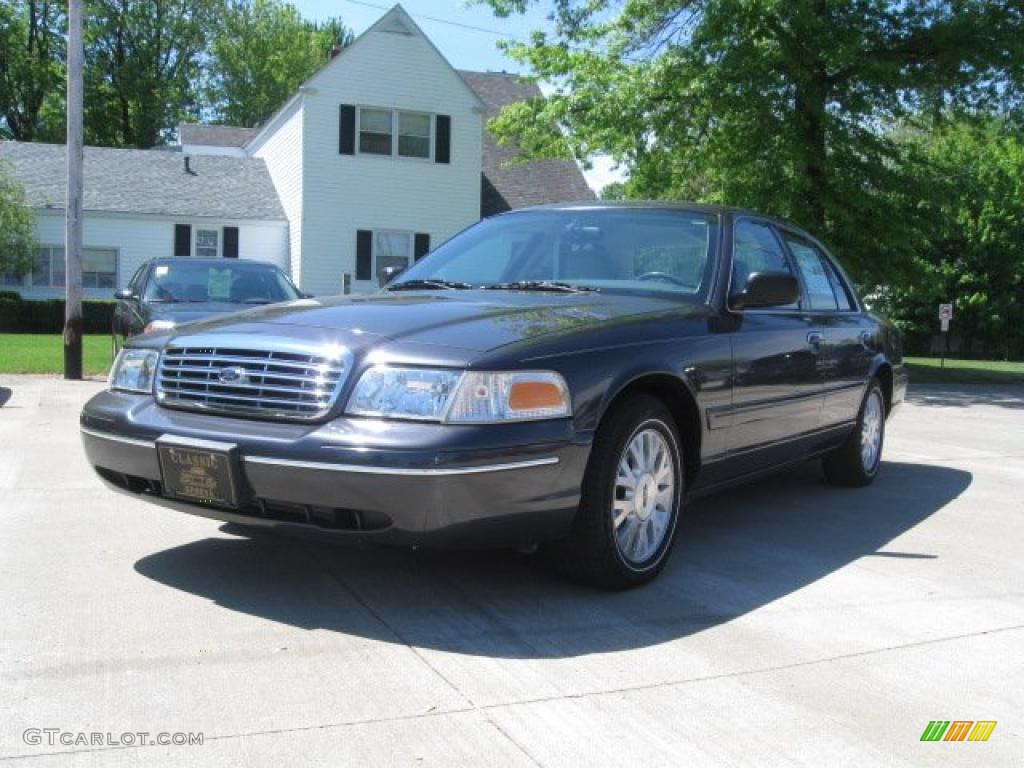 Midnight Grey Metallic Ford Crown Victoria