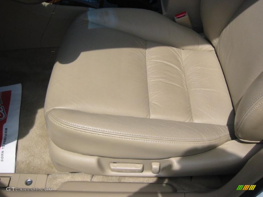 2007 Accord EX-L Sedan - Taffeta White / Ivory photo #10
