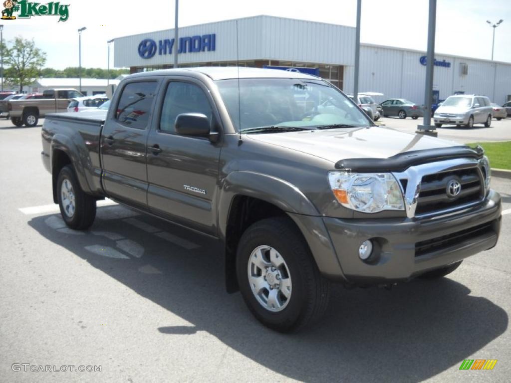 2009 Tacoma V6 SR5 Double Cab 4x4 - Pyrite Brown Mica / Sand Beige photo #1