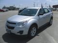 2010 Silver Ice Metallic Chevrolet Equinox LS  photo #1