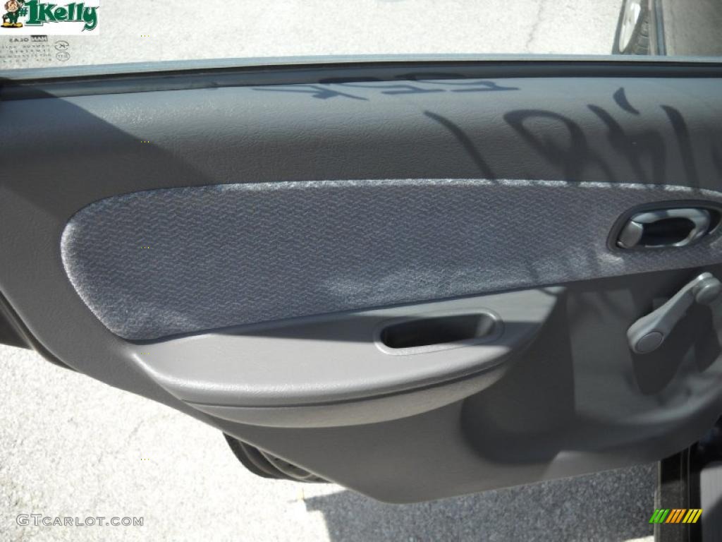 2002 Spectra GS Sedan - Black / Gray photo #11