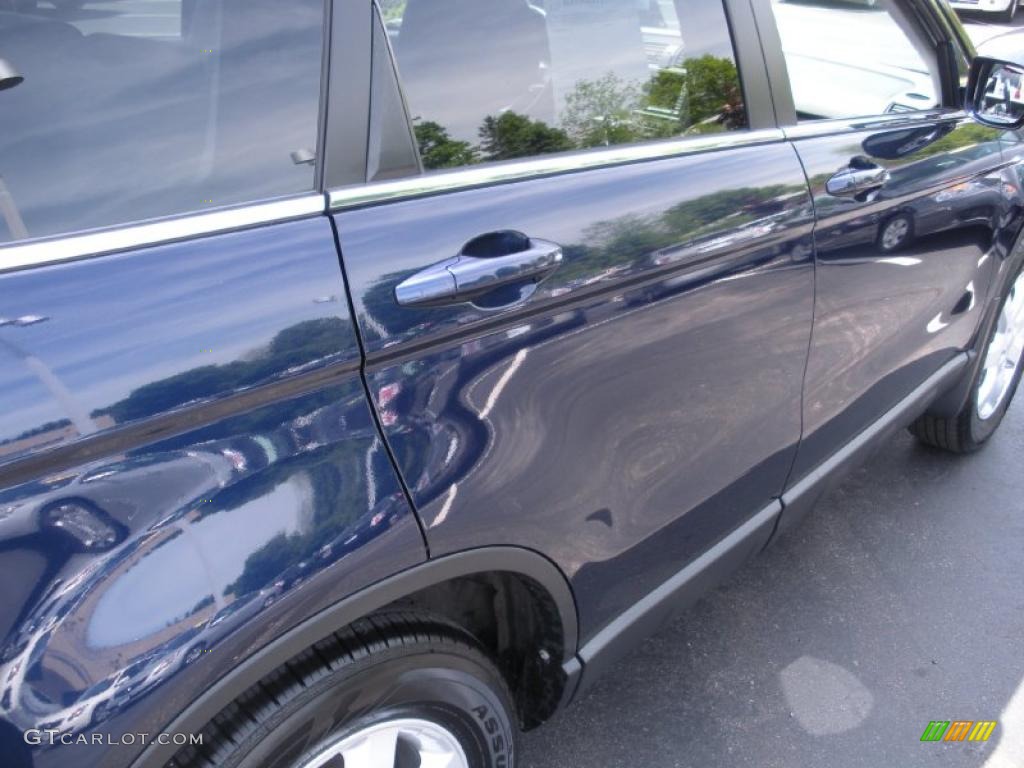 2008 CR-V EX-L 4WD - Royal Blue Pearl / Black photo #5