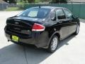 2008 Black Ford Focus SE Sedan  photo #3