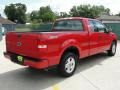 2004 Bright Red Ford F150 STX SuperCab  photo #3