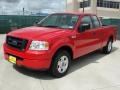 2004 Bright Red Ford F150 STX SuperCab  photo #6