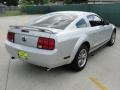 2005 Satin Silver Metallic Ford Mustang V6 Premium Coupe  photo #3