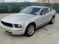 2005 Satin Silver Metallic Ford Mustang V6 Premium Coupe  photo #7