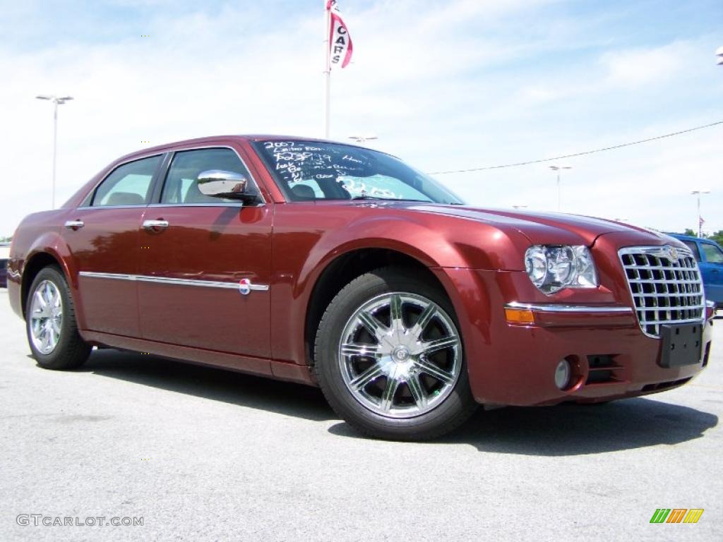 2007 300 C HEMI - Cognac Crystal Pearlcoat / Dark Khaki/Light Graystone photo #1