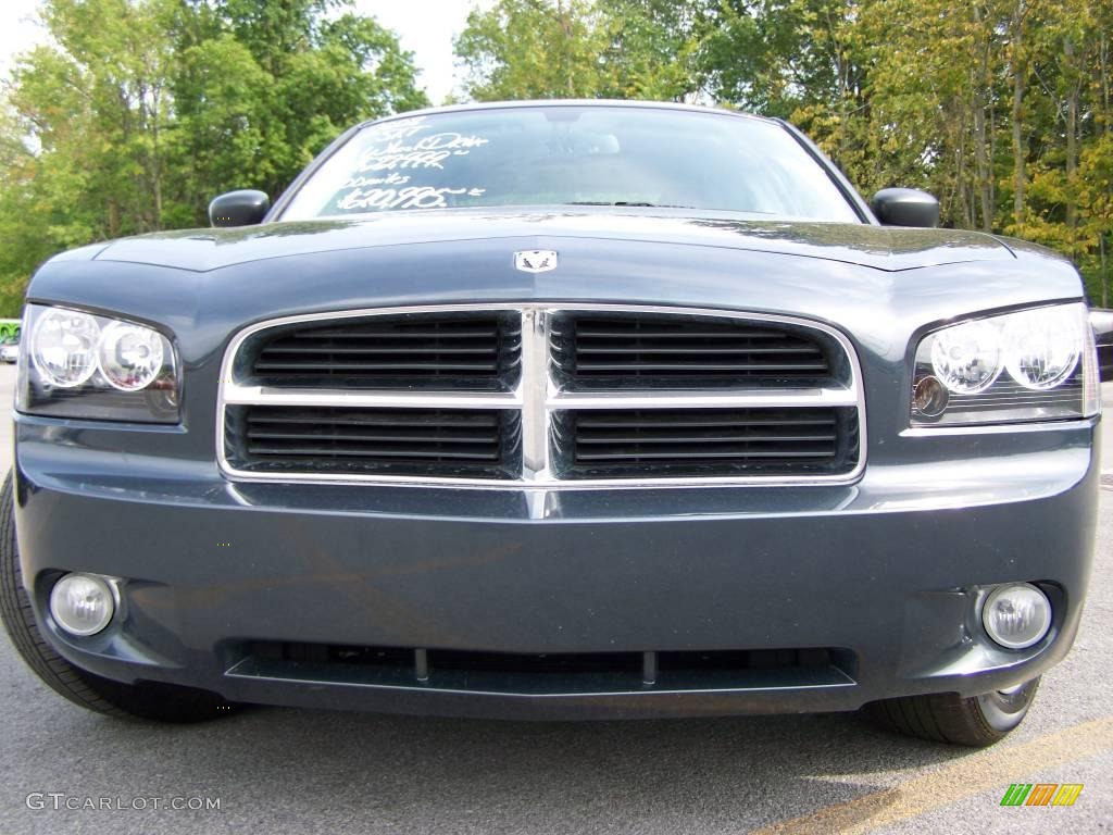 2008 Charger SXT AWD - Steel Blue Metallic / Dark Slate Gray photo #3