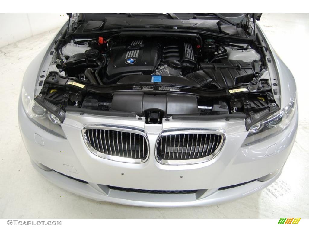2007 3 Series 328i Coupe - Titanium Silver Metallic / Black photo #15