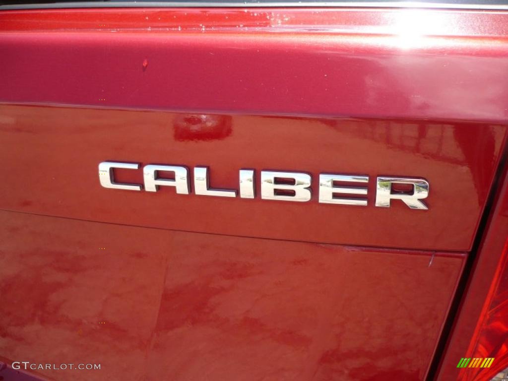 2009 Caliber SXT - Inferno Red Crystal Pearl / Pastel Pebble Beige photo #12