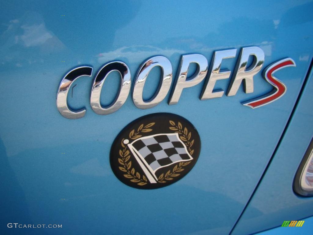 2005 Cooper S Hardtop - Electric Blue Metallic / Panther Black photo #39