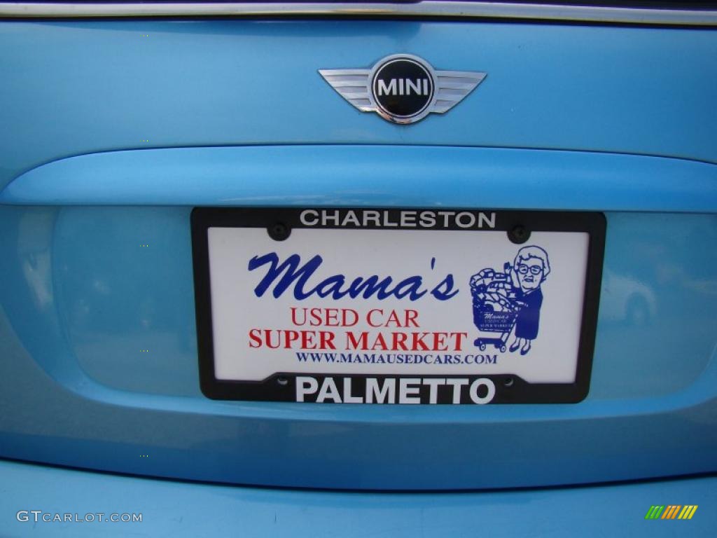 2005 Cooper S Hardtop - Electric Blue Metallic / Panther Black photo #40