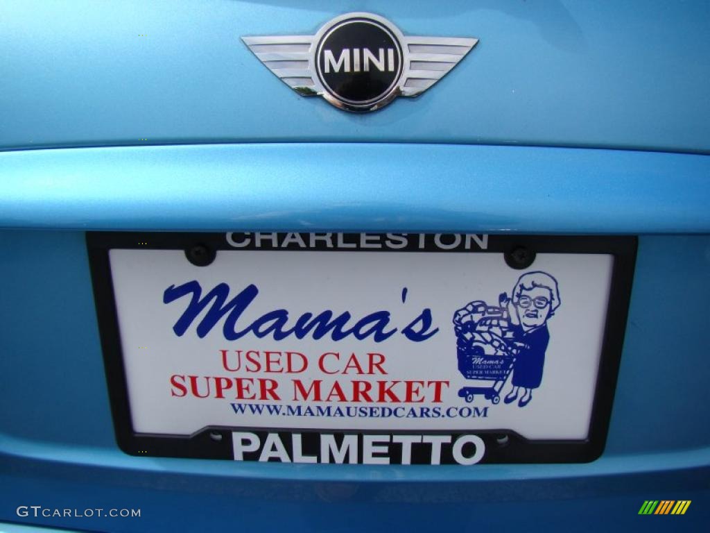 2005 Cooper S Hardtop - Electric Blue Metallic / Panther Black photo #43