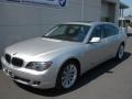 2008 Titanium Silver Metallic BMW 7 Series 750Li Sedan  photo #2