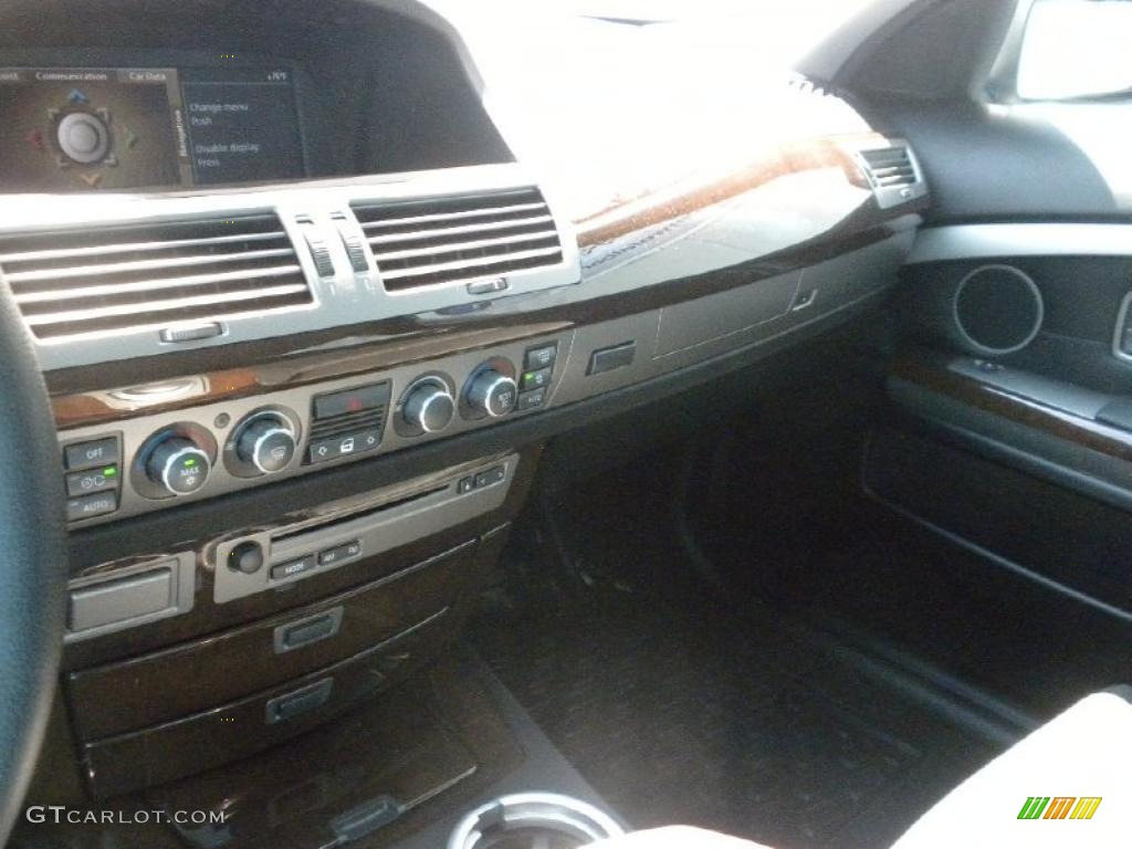 2008 7 Series 750Li Sedan - Titanium Silver Metallic / Black photo #20