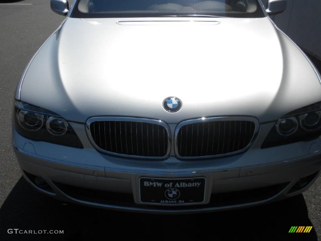 2008 7 Series 750Li Sedan - Titanium Silver Metallic / Black photo #26