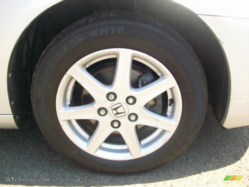2003 Accord EX V6 Coupe - Satin Silver Metallic / Black photo #9