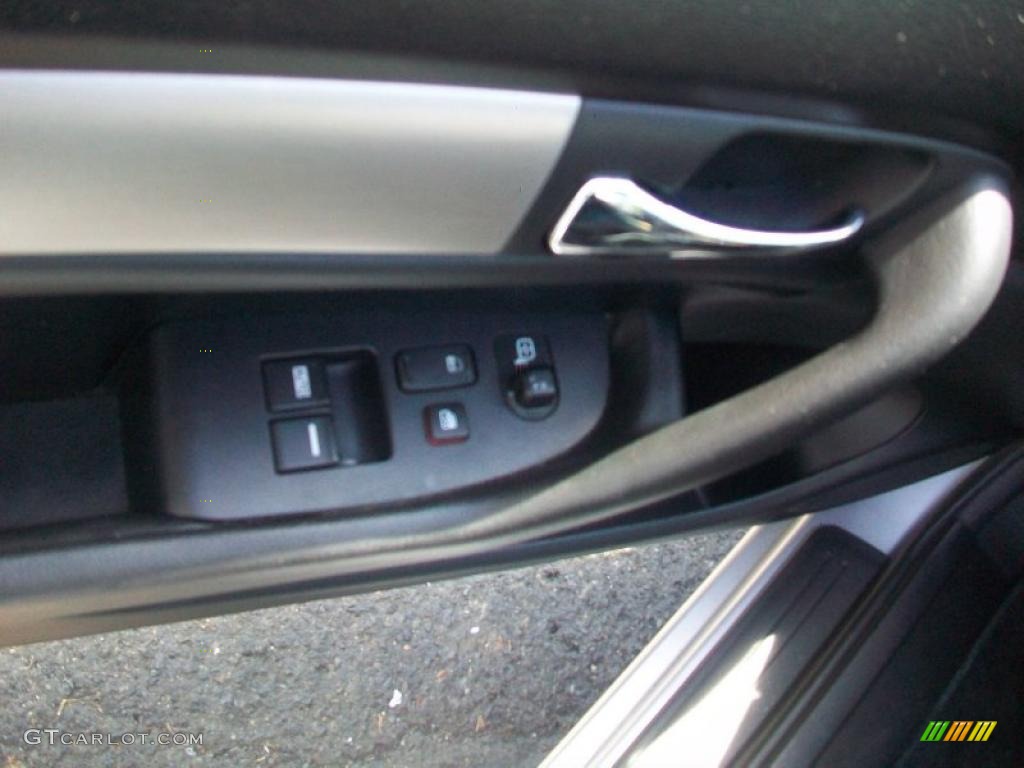 2003 Accord EX V6 Coupe - Satin Silver Metallic / Black photo #12