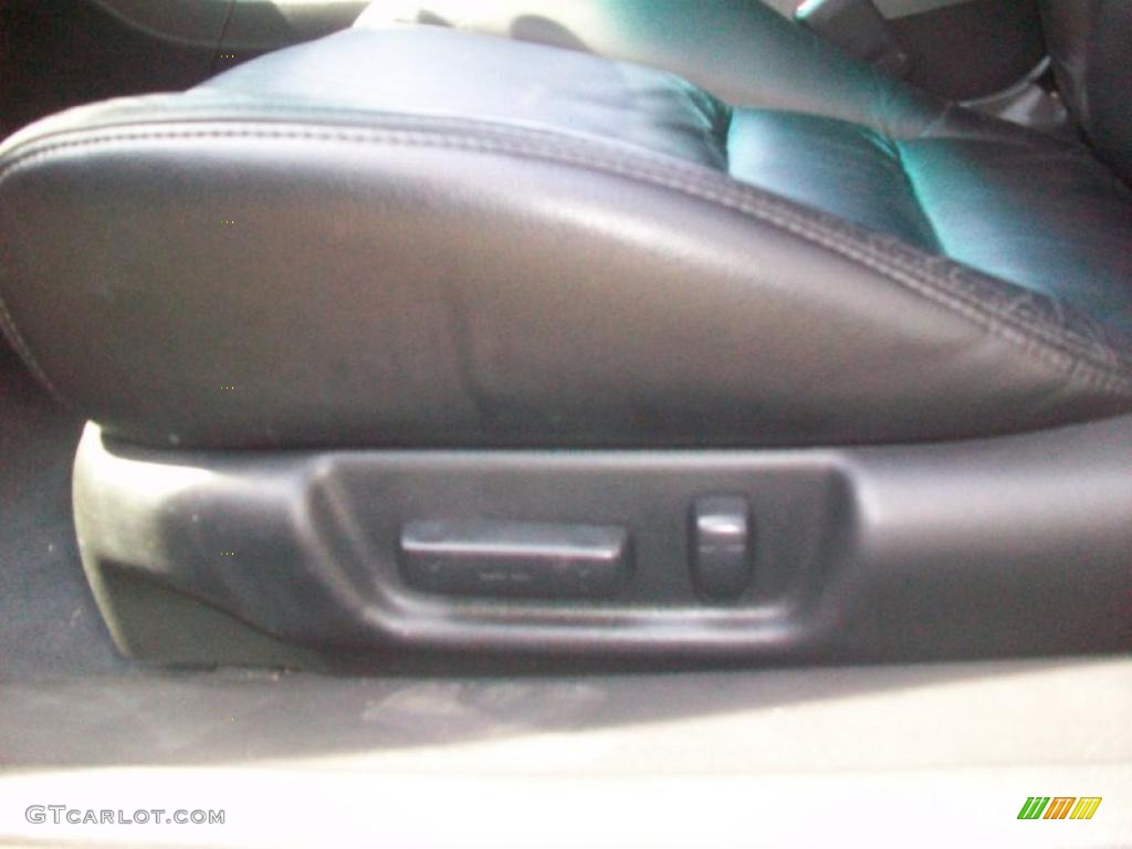 2003 Accord EX V6 Coupe - Satin Silver Metallic / Black photo #14