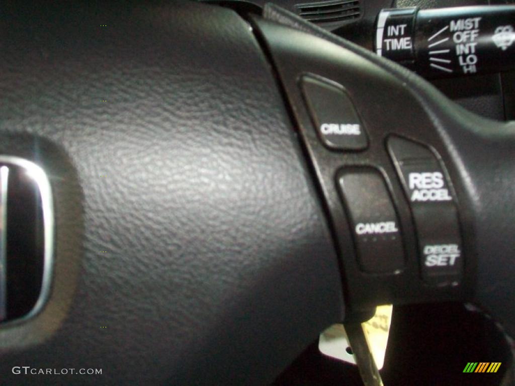 2003 Accord EX V6 Coupe - Satin Silver Metallic / Black photo #19