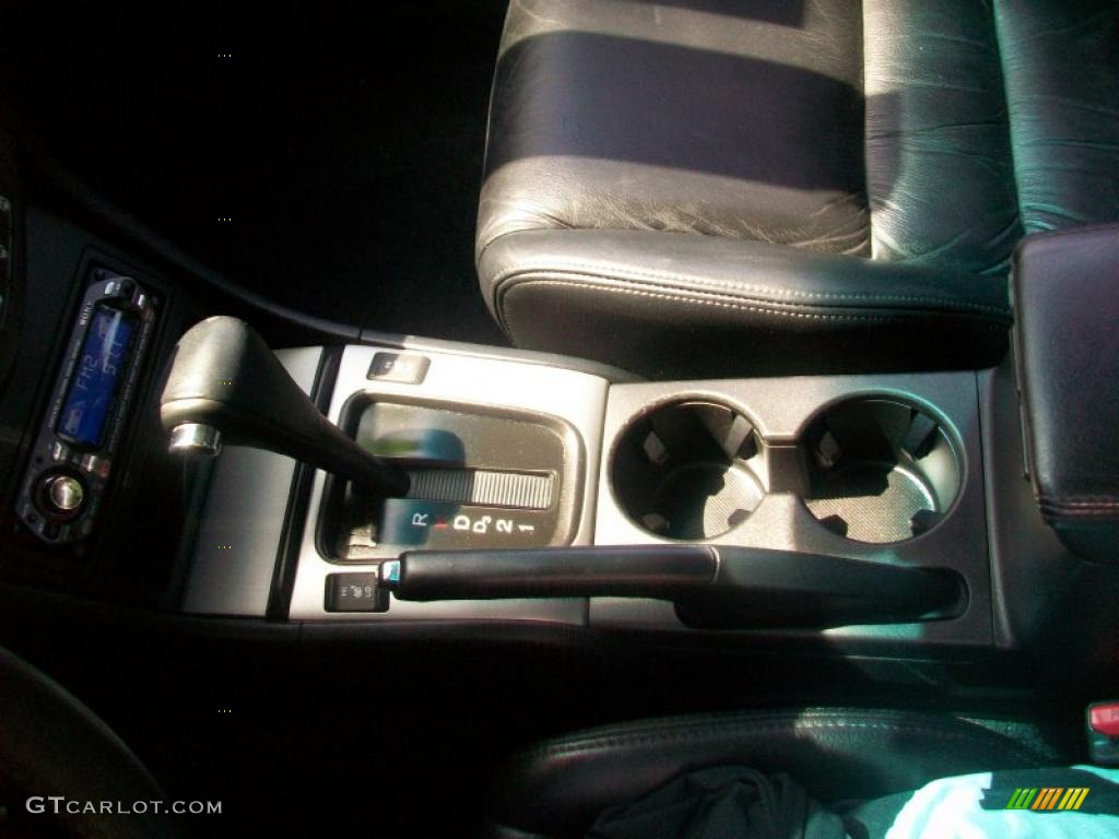 2003 Accord EX V6 Coupe - Satin Silver Metallic / Black photo #25