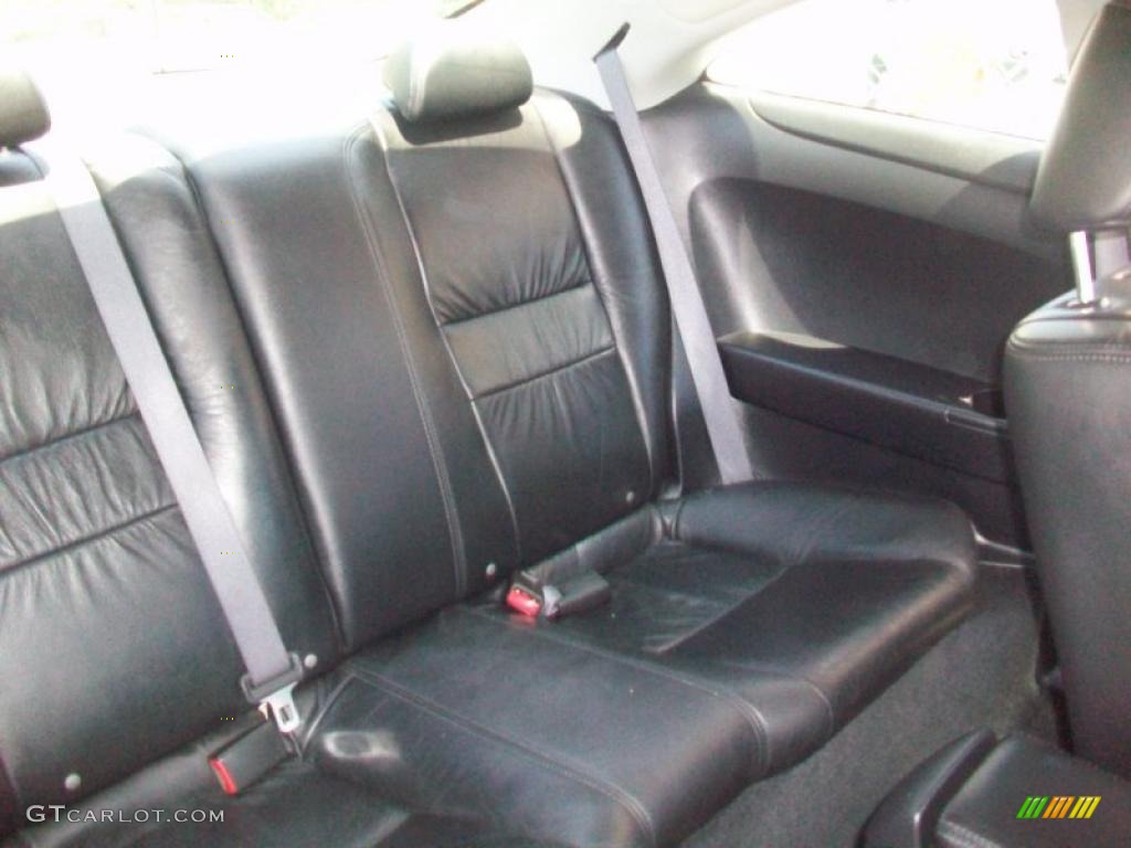 2003 Accord EX V6 Coupe - Satin Silver Metallic / Black photo #28