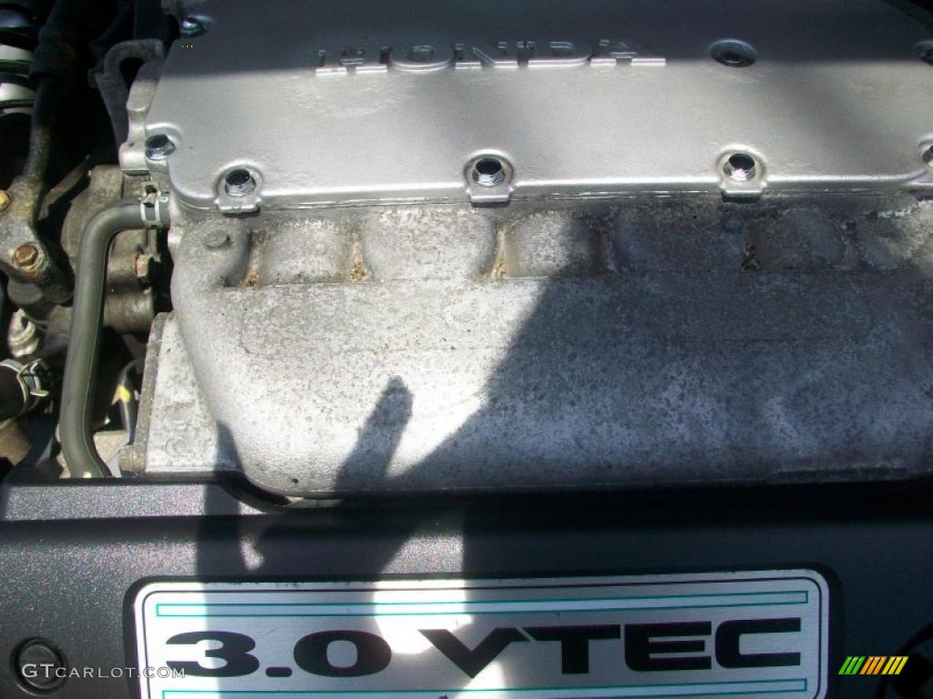 2003 Accord EX V6 Coupe - Satin Silver Metallic / Black photo #35