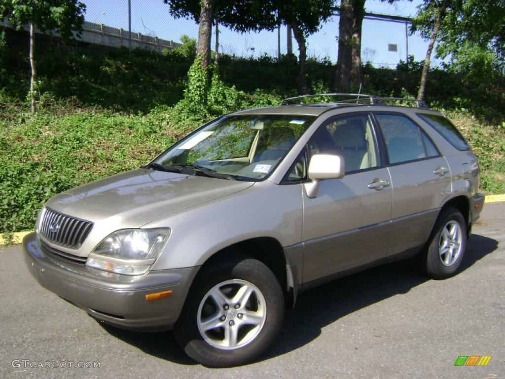 1999 RX 300 AWD - Burnished Gold Metallic / Ivory photo #1