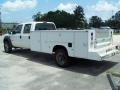 2005 Oxford White Ford F550 Super Duty XL Crew Cab Chassis Utility  photo #7