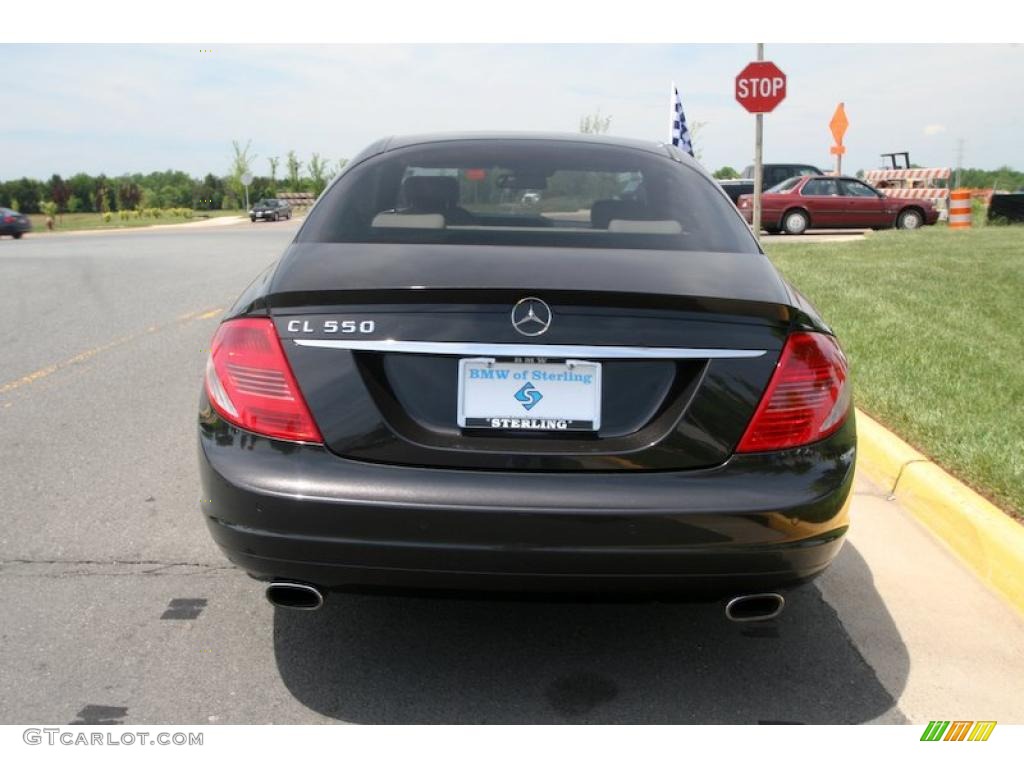 2007 CL 550 - designo Mocha Black / Sahara Biege photo #5